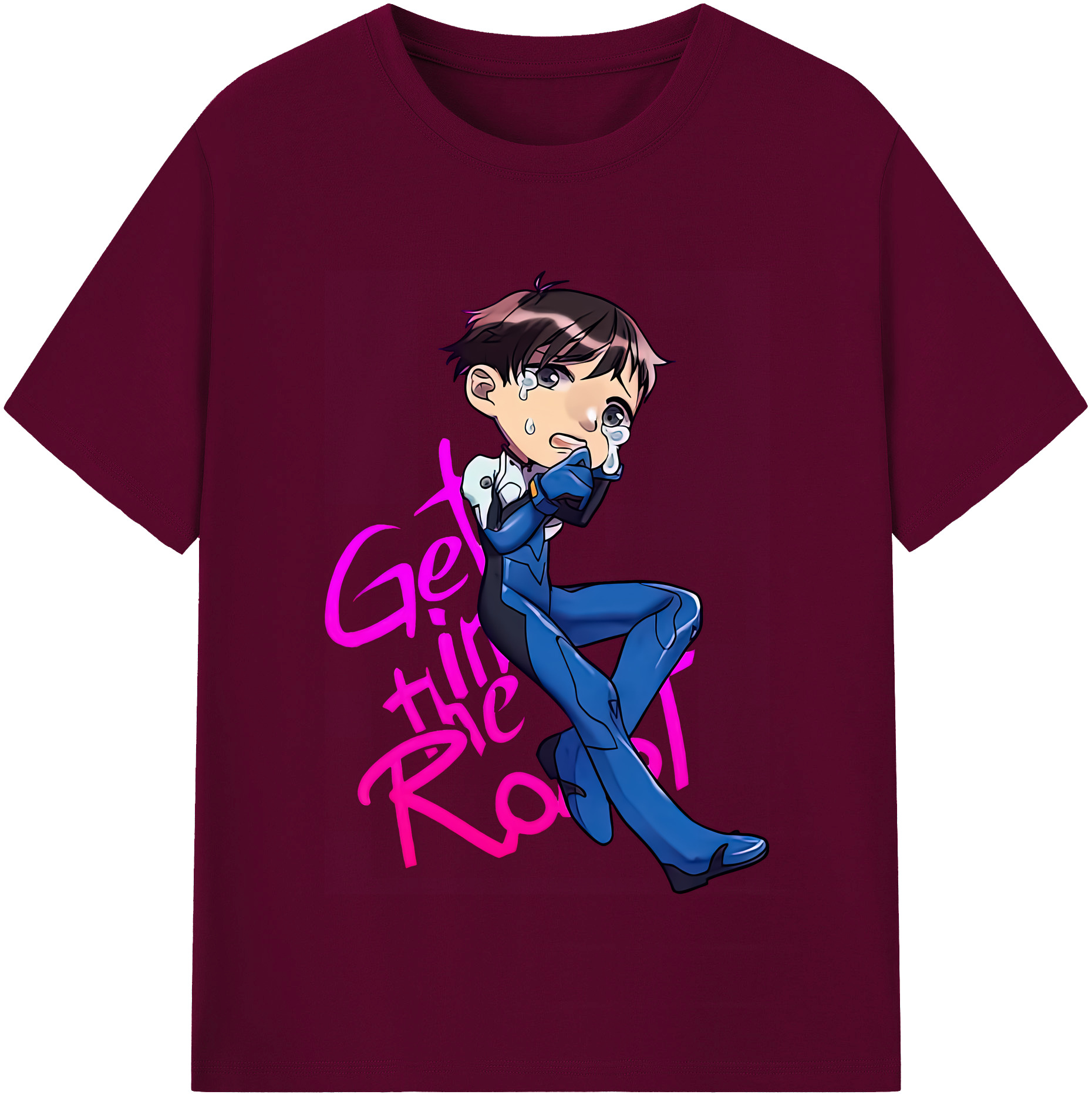 （画像用） EVA 新世紀エヴァンゲリオン レディースカジュアルプリントTシャツ（綿100％）